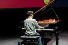 El pianista Juan Floristán en concierto.