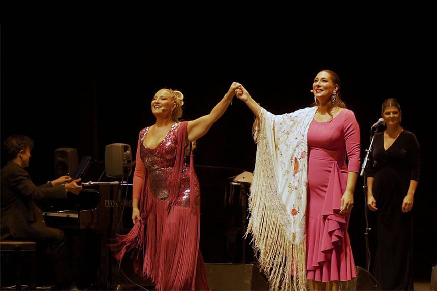 Mariola Cantarero y Marina Heredia presentan «Mar de cantes» en el Teatro de la Maestranza