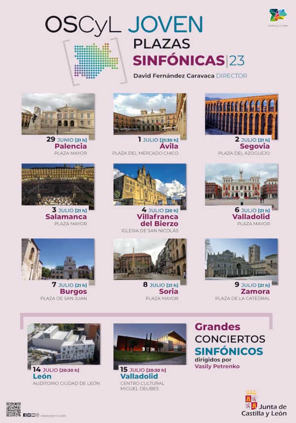 La OSCyL Joven inicia su Encuentro de Verano con once conciertos en toda la Comunidad