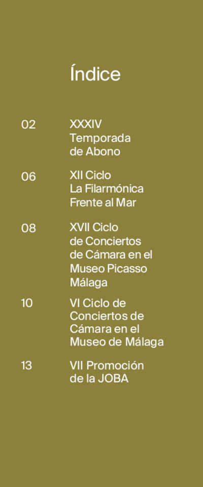 La Orquesta Filarmónica de Málaga presenta su programación para la temporada 2023-2024