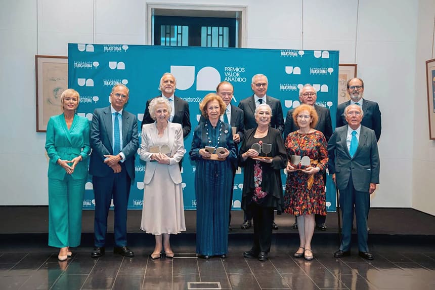 Margarita Moráis, presidenta de la Fundación Eutherpe, recibe el Premio Valor Añadido a la Educación