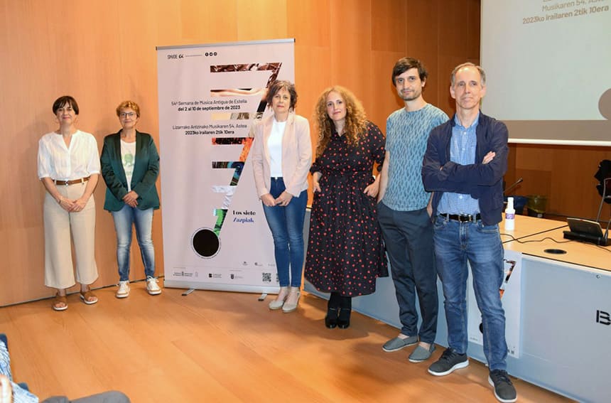 La 54º Semana de la Música Antigua de Estella-Lizarra propone un recorrido por los siete pecados capitales