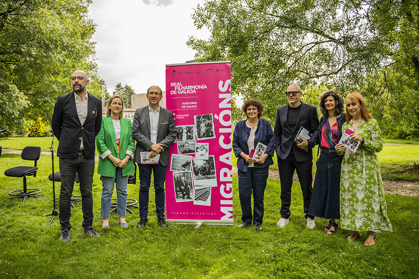 La Real Filharmonía de Galicia presenta su nueva temporada, «Migraciones»