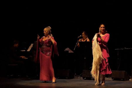 Mariola Cantarero y Marina Heredia