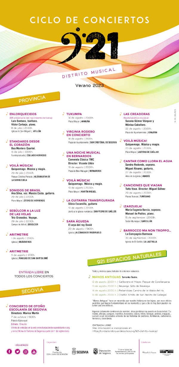 24 actuaciones este veranos en «921 Distrito Musical» con poesía, magia o pasos teatrales en entornos rurales 24 actuaciones este veranos en «921 Distrito Musical» con poesía, magia o pasos teatrales en entornos rurales