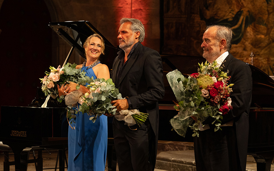 La soprano Diana Damrau y el bajo Nicolas Testé llevan al límite las emociones del público en el 37º Festival Perelada