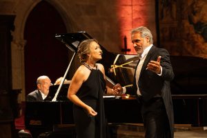 Diana Damrau y Nicolas Testé en Peralada