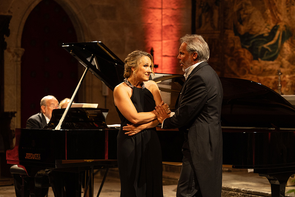 La soprano Diana Damrau y el bajo Nicolas Testé llevan al límite las emociones del público en el 37º Festival Perelada