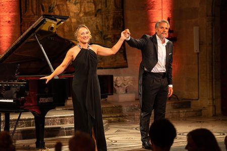 Diana Damrau y Nicolas Testé en Peralada