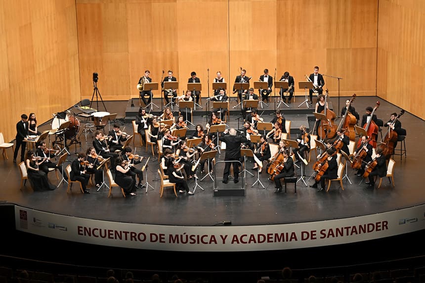 Comienza el XXII Encuentro de Música y Academia de Santander Comienza el XXII Encuentro de Música y Academia de Santander