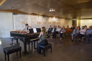Inauguración de La lingua del corpo
