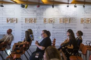 Inauguración de La lingua del corpo