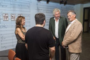 Inauguración de La lingua del corpo