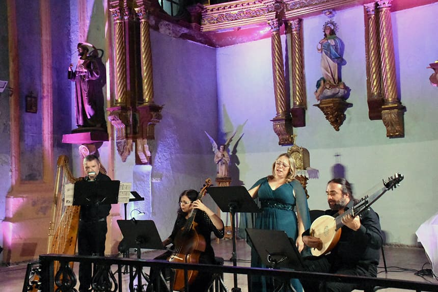 Marta Infante y María Espadas en el Festival de Música Renacentista y Barroca de Vélez Blanco junto a Ars Atlántica