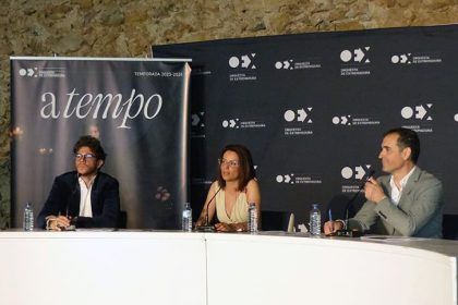 Andrés Salado, Nuria Flores Redondo y Esteban Morales