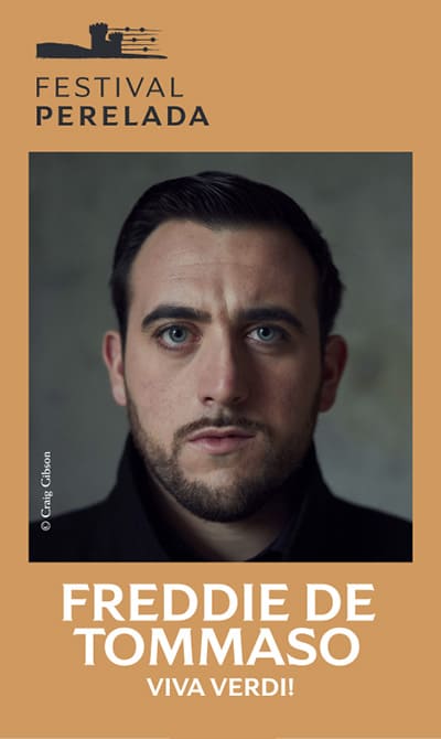 El tenor británico Feddie de Tommaso inicia de forma brillante la edición de verano del 37º Festival Perelada