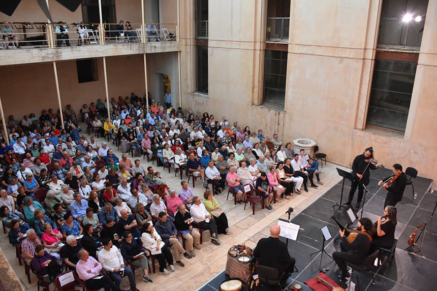 Farinelli se asoma al Festival de Música Renacentista y Barroca de Vélez Blanco a través del violín de Jorge Jiménez