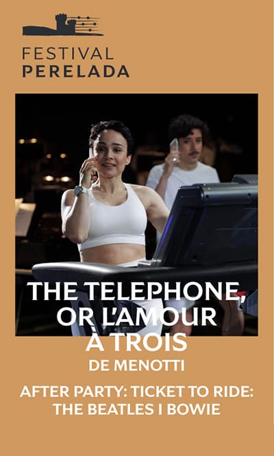 María Goiricelaya presenta versión inteligente y enriquecida de «The telephone o el amour á trois» en el Festival de Peralada María Goiricelaya presenta versión inteligente y enriquecida de «The telephone o el amour á trois» en el Festival de Peralada
