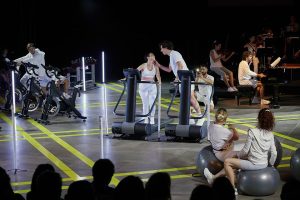 María Goiricelaya presenta versión inteligente y enriquecida de «The telephone o el amour á trois» en el Festival de Peralada «The telephone o el amour á trois» en el Festival de Peralada – © Toti Ferrer