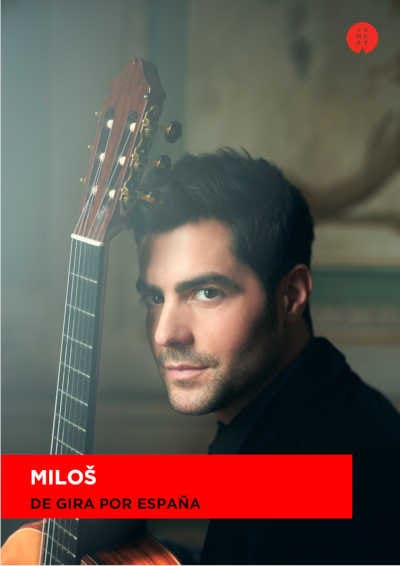 El aclamado guitarrista Miloš comienza su gira por España y presenta su nuevo disco