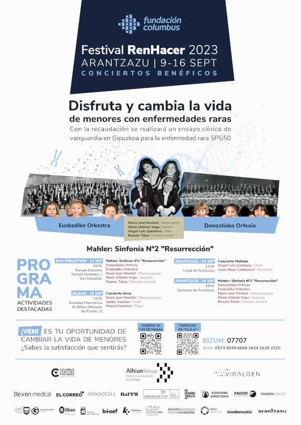 II edición del Festival RenHacer  a beneficio de la enfermedad rara SPG50