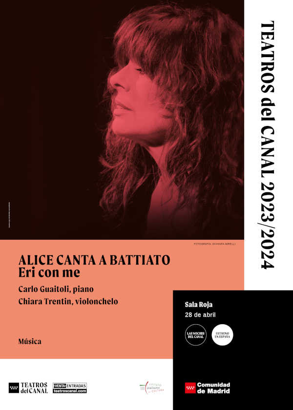 Alice celebra la música de Franco Battiato en su primera actuación en España en Teatros del Canal