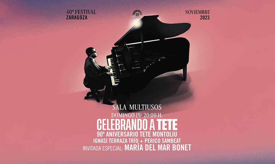El Festival Jazz Zaragoza cumple 40 años y lo festeja en el Auditorio de Zaragoza El Festival Jazz Zaragoza cumple 40 años y lo festeja en el Auditorio de Zaragoza