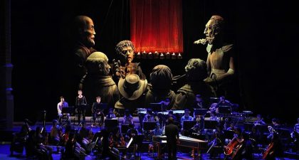 La Orquesta Sinfónica de Castilla y León y la Compañía de Títeres Per Poc celebra el centenario del Retablo falliano