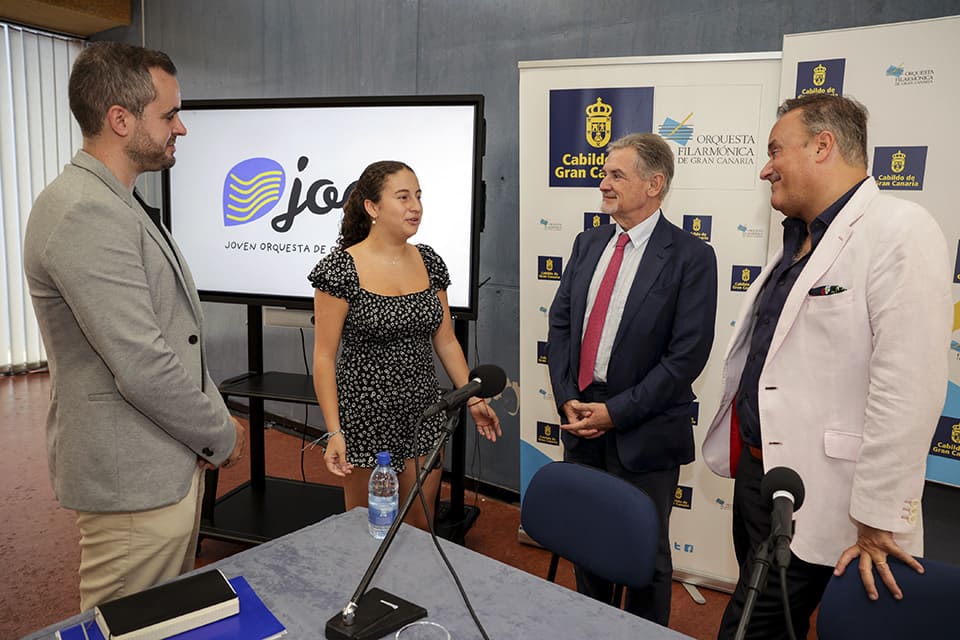 La Joven Orquesta de Gran Canaria presenta la temporada 2023-2024 La Joven Orquesta de Gran Canaria presenta la temporada 2023-2024