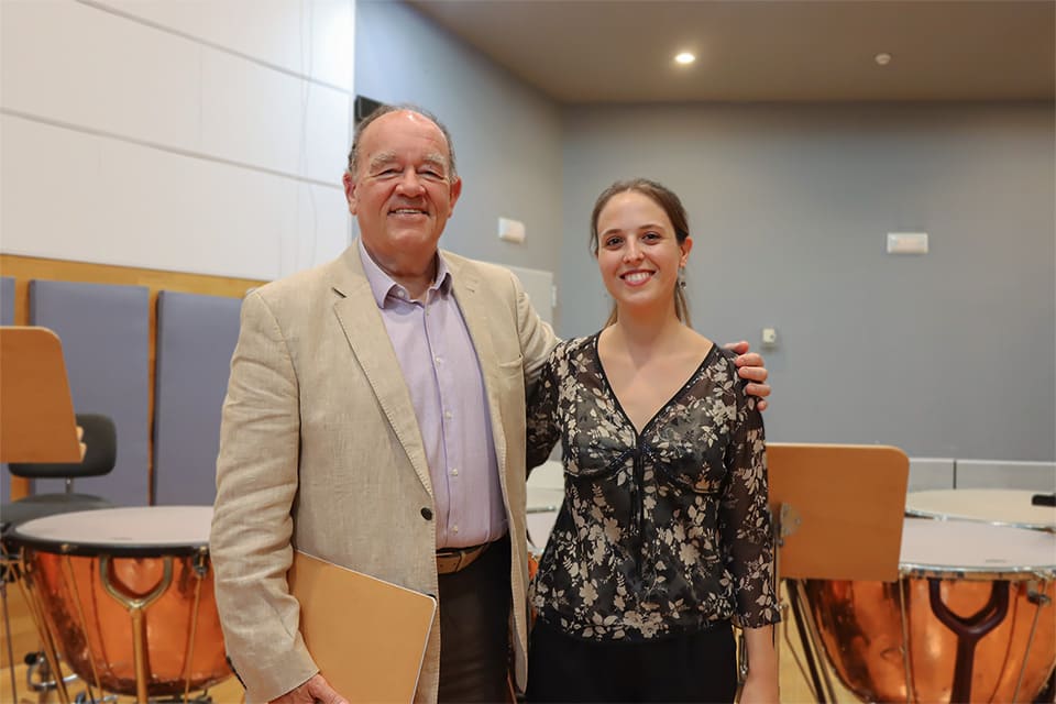 La ROSS selecciona a Laura Melero para ocupar la plaza de solista de timables