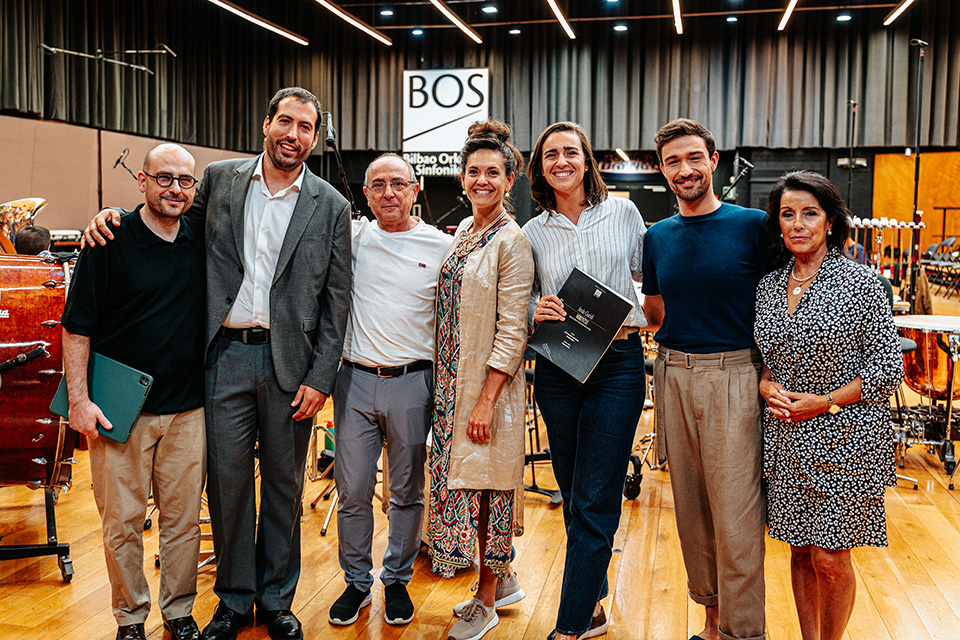 La Sociedad Coral de Bilbao y la Bilbao Orkestra Sinfonikoa graban la pastoral lírica Mirentxu