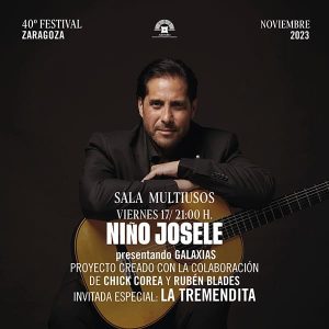 El Festival Jazz Zaragoza cumple 40 años y lo festeja en el Auditorio de Zaragoza Niño Josele