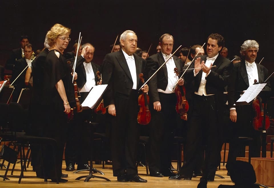 Ha fallecido el violinista Félix Ayo, solista de la Bilbao Orkestra Sinfonikoa