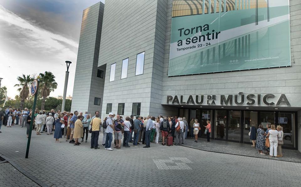 La expectación ante la reapertura del Palau de la Música agota las entradas de los primeros conciertos