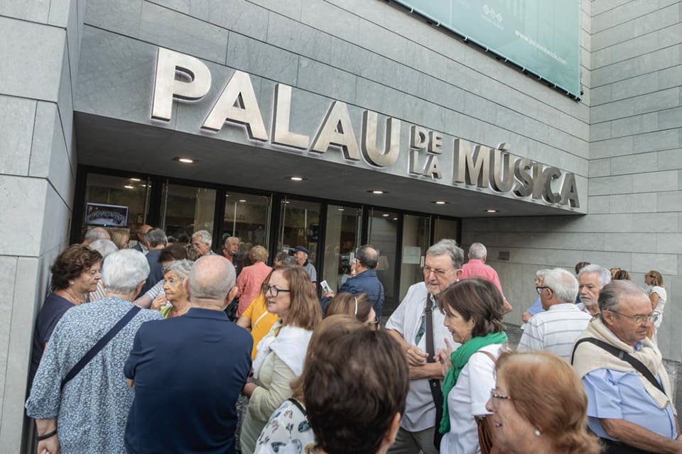 La expectación ante la reapertura del Palau de la Música agota las entradas de los primeros conciertos