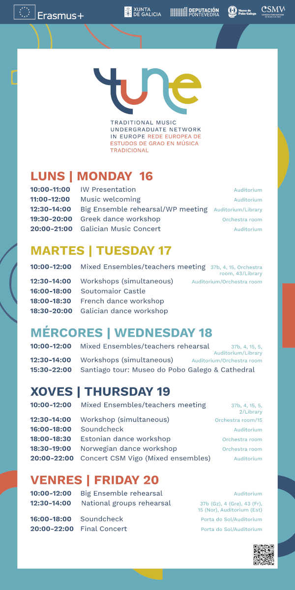 Vigo se convertirá del 16 al 20 de octubre en la capital europea de la música tradicional