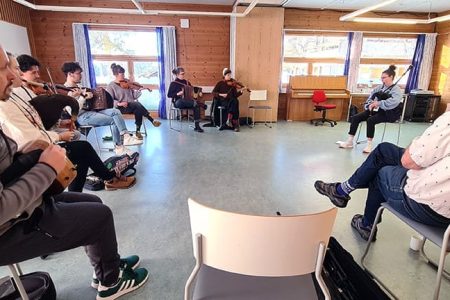 Taller de gaita en TUNE