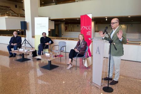 Acto de firma del convenio JONDE – Ferrer-Salat