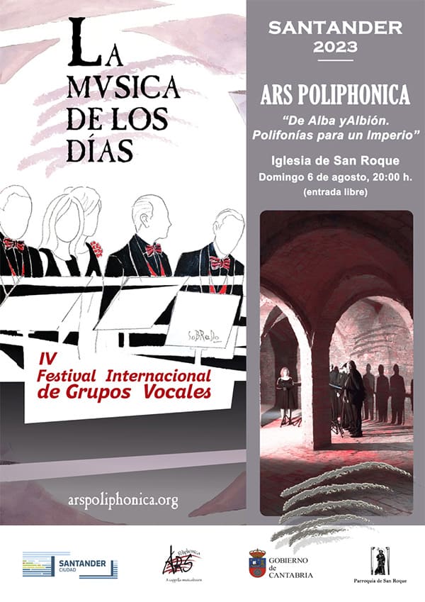 Cantoría inaugura el Festival Internacional de Grupos Vocales “La Mvsica de los Días” de Santander