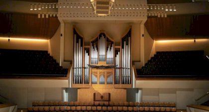 El Palau de la Música recupera su órgano Grenzing de más de 20 toneladas, 10 metros de altura y cerca de 3.000 tubos