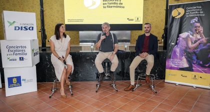 La Fundación OFGC y la Fundación DISA presentan la temporada 23/24 de Conciertos Escolares y en Familia