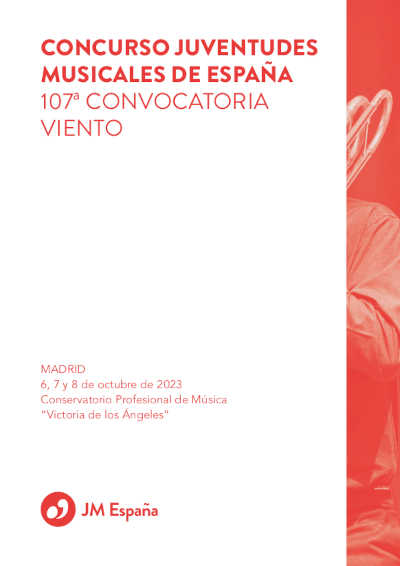 El Concurso Juventudes Musicales de España celebra su última edición del bienio 22/23