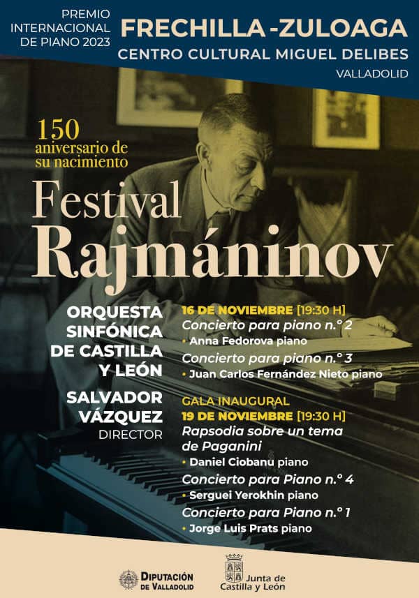 La Junta y la Diputación de Valladolid presentan el XVI «Premio Internacional de Piano Frechilla – Zuloaga»