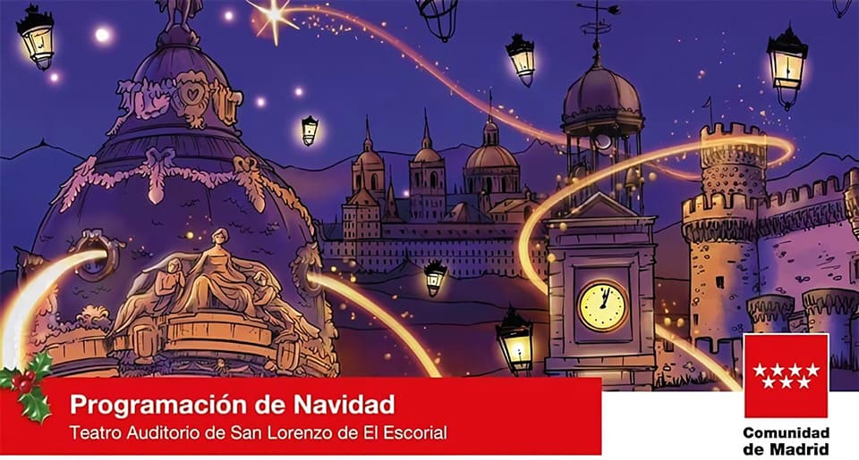 Konstantin Scherbakov y Sonia Priego, La Húngara, en Navidad en San Lorenzo de El Escorial