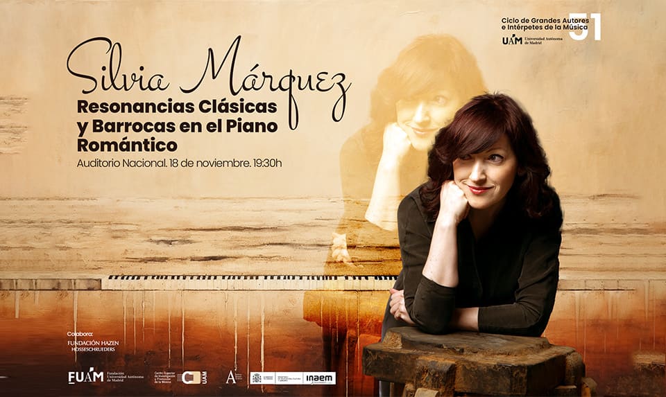 Las resonancias clásicas y barrocas del piano romántico llegan al Auditorio Nacional de la mano de Silvia Márquez