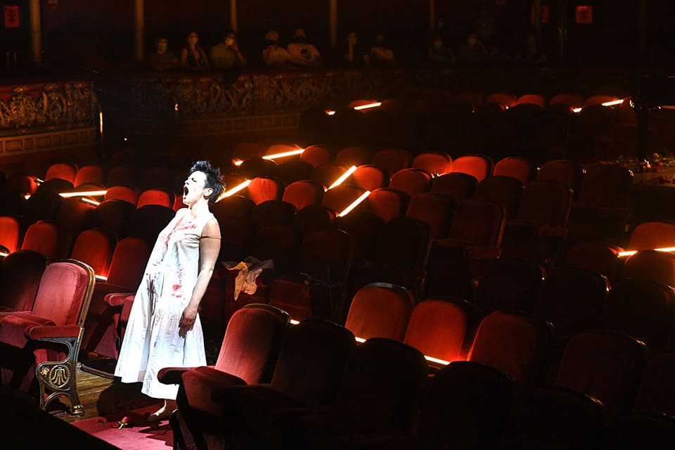 El Teatro Arriaga lleva a Italia su producción propia Erwartung, dirigida por Calixto Bieito