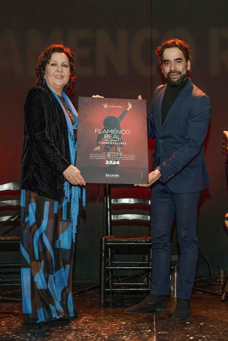 Carmen Linares y Daniel Casares