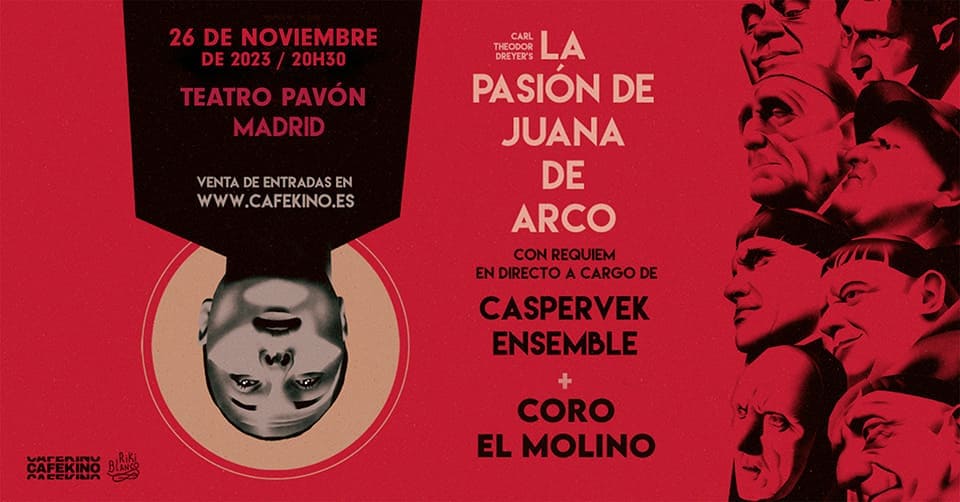 Café Kino repite La pasión de Juana de Arco, pero con innumerables mejoras en el Teatro Pavón