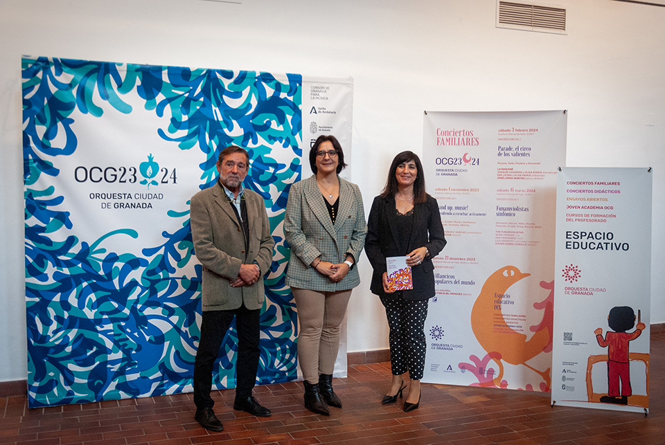 La Orquesta Ciudad de Granada presenta sus actividades educativas 2023 – 2024