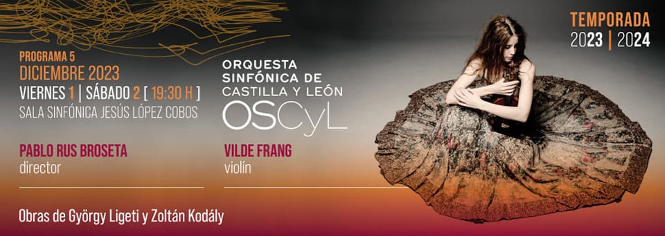 La Orquesta Sinfónica de Castilla y León dirigida por Pablo Rus ofrece un viaje por el folclore y la modernidad húngara